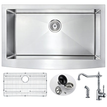 ANZZI ELYSIAN Series KAZ3620-037 Kitchen Sink Kitchen Sink ANZZI